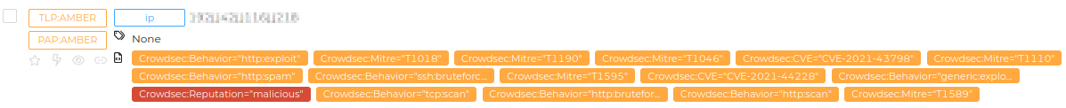 TheHive - Cortex taxonomies
